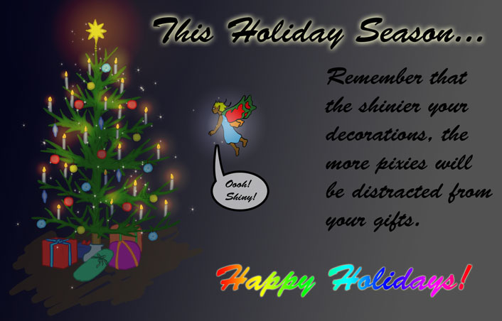 Filler: Shiny Holidays