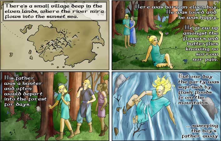 Backstory 1: An Elven Boy.