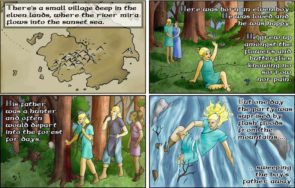 Backstory 1: An Elven Boy.