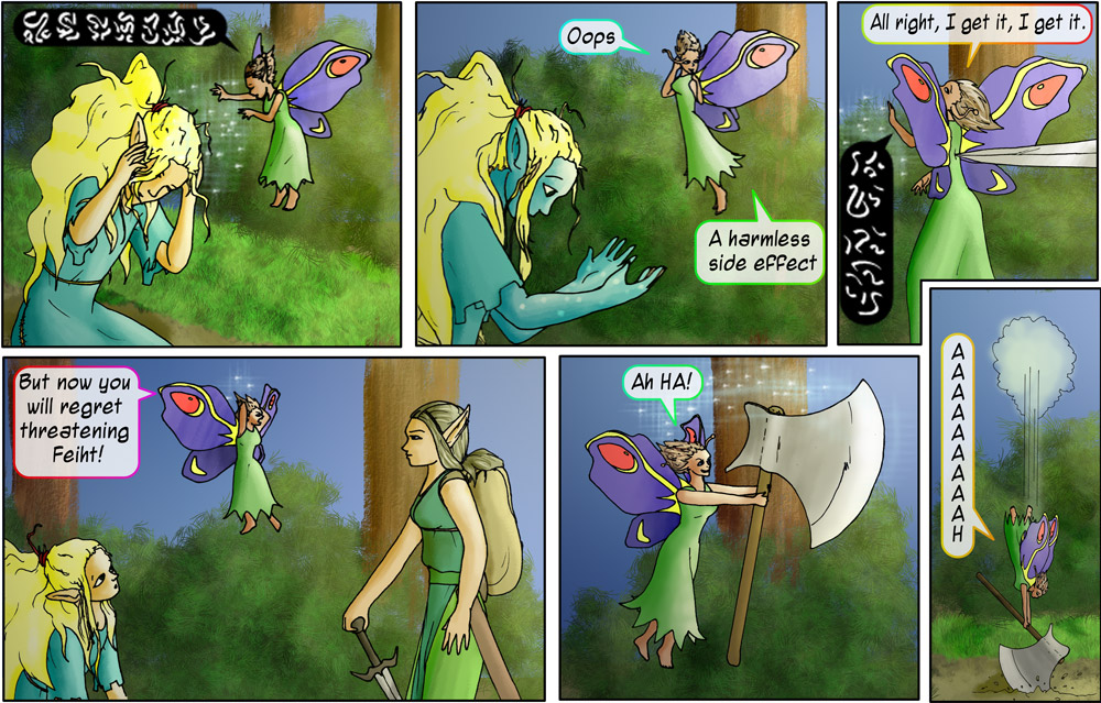 Pixie Magic vs The Law of Gravity