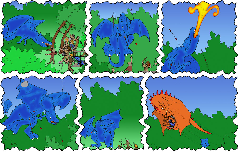 Dragon fight