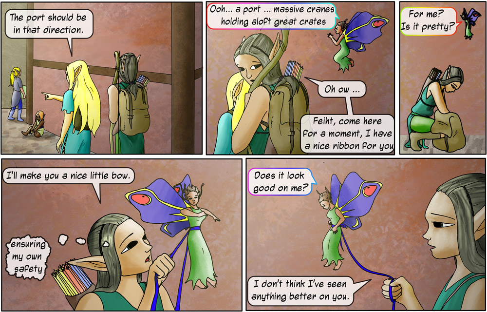 Ribbon, Leash... What's the Difference?
