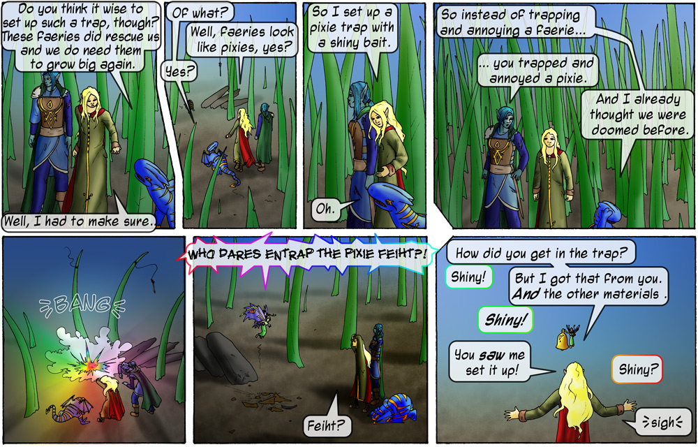 If You Bait a Trap for Pixie...