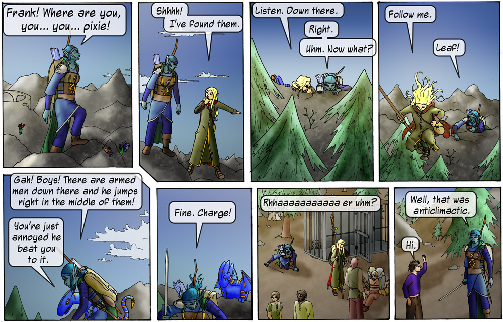 The Charge of the Elf Brigade