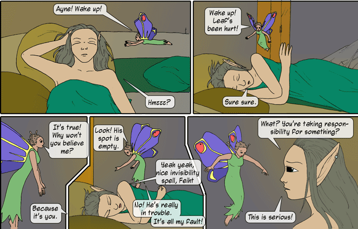 The pixie who cried wolf