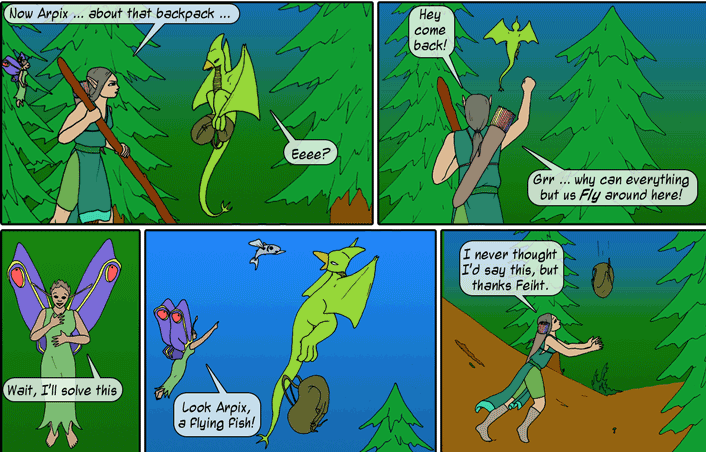 Magic battle in the sky