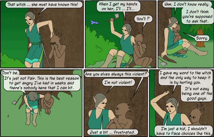 Violent elves (or is it just Ayne?)