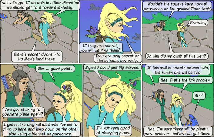 Walking the wall