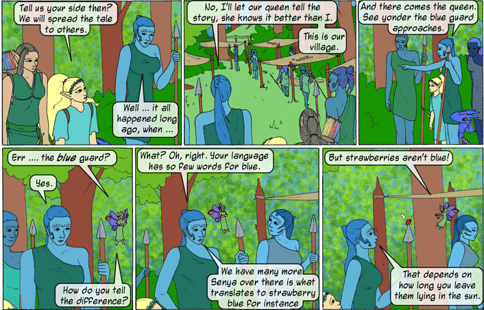 Of tales and colors