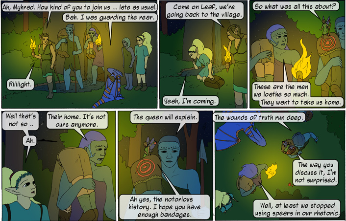 Back to the village