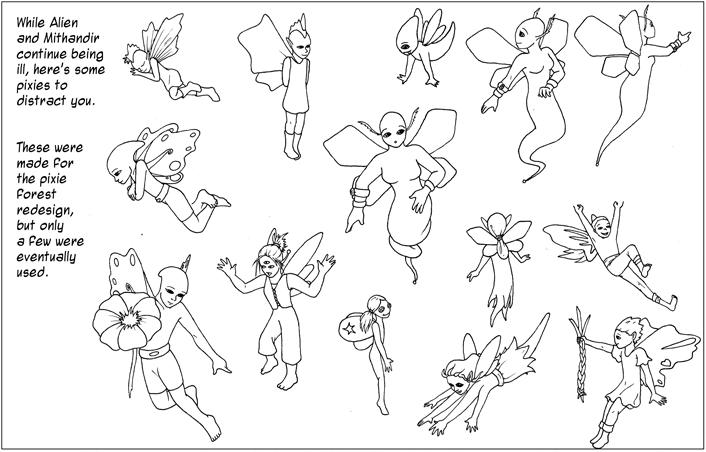 A whole lot of pixies