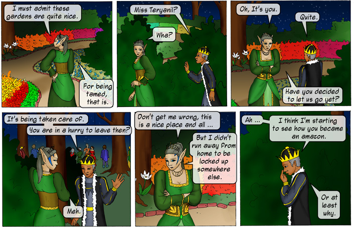 The king and the amazon