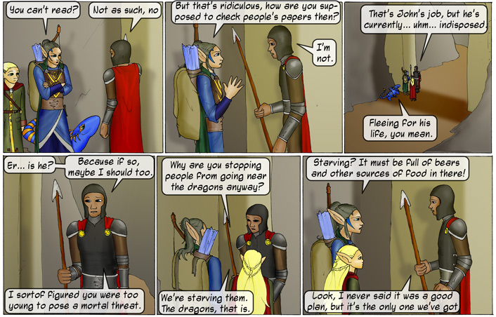 Guarding dragons