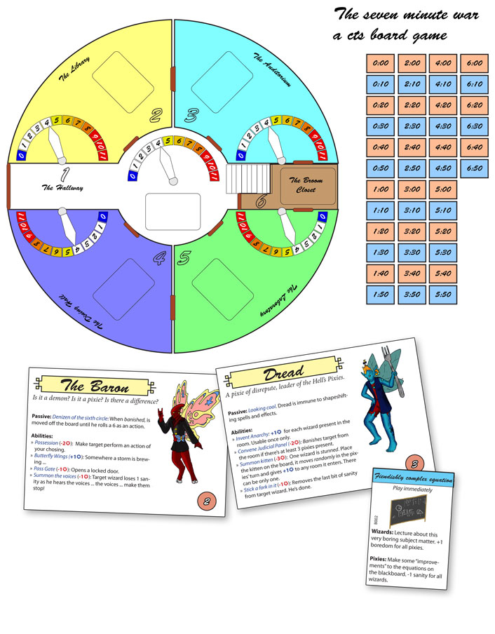 Filler: The seven minute war board game