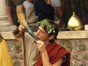 Ancient hornblower