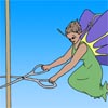 Pixie with scissors!